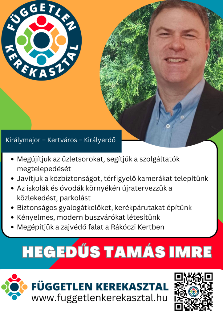 Hegedűs Tamás Imre képviselő-jelölt