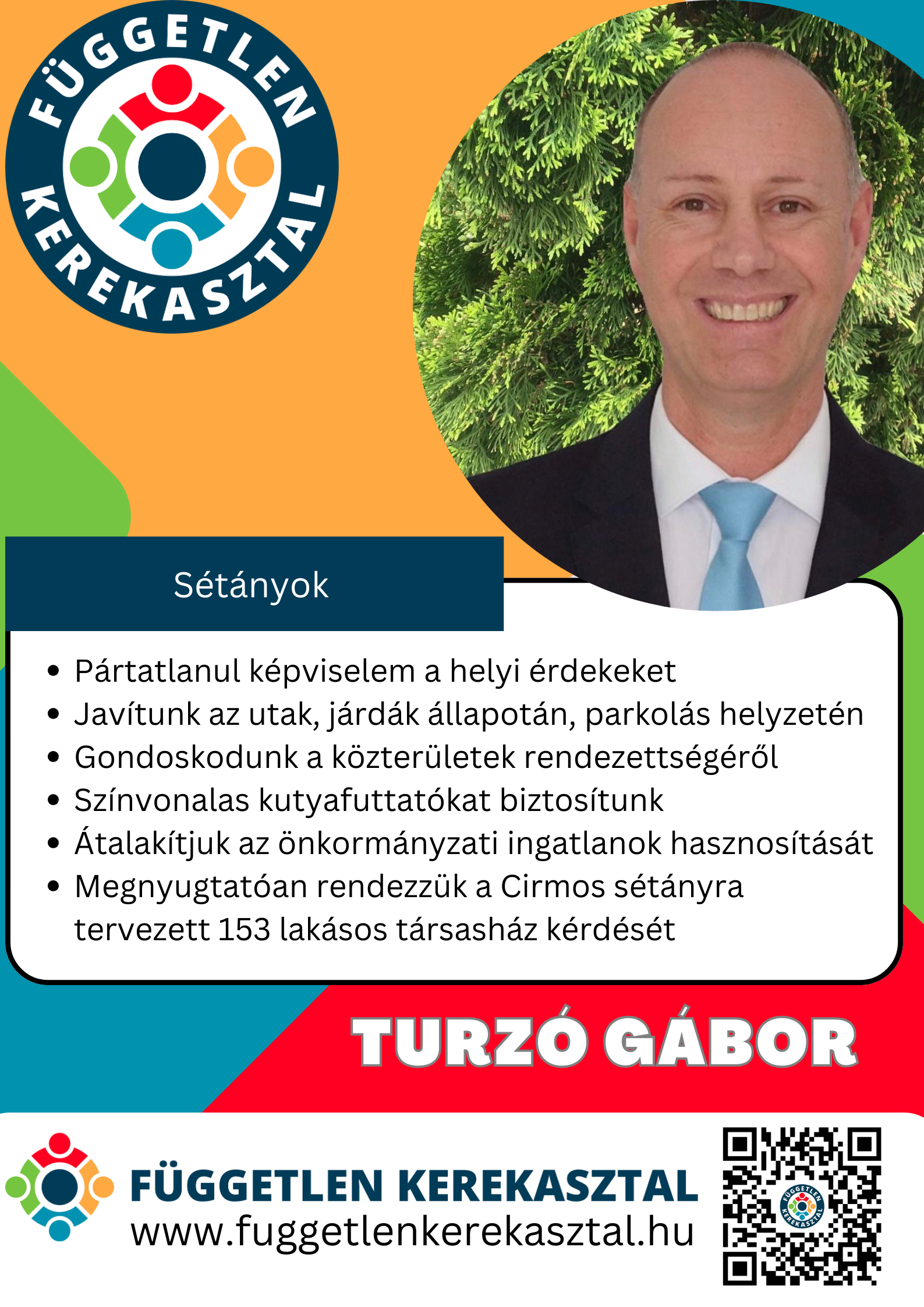 Turzó Gábor képviselő-jelölt